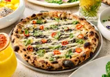 Mushroom & Truffle Cream Pizza