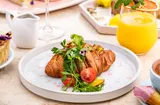 Baked Tomato & Cheese Croissant
