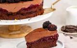 Fudge Blackberry Cake