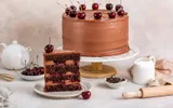 Chocolate Sour Cherry Cake
