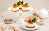 Ricotta Macadamia Nuts & Caramel Cheesecake