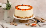 Walnut Olive Oil Sultana Carrot Cake