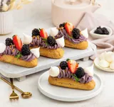 Blueberry Eclair
