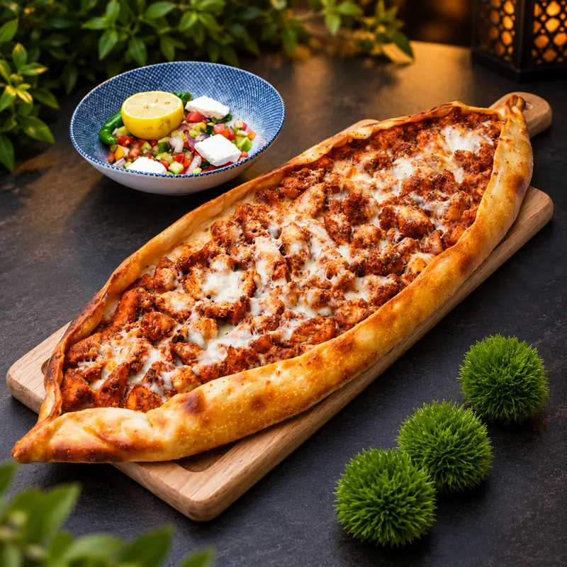 Tavuklu Pide