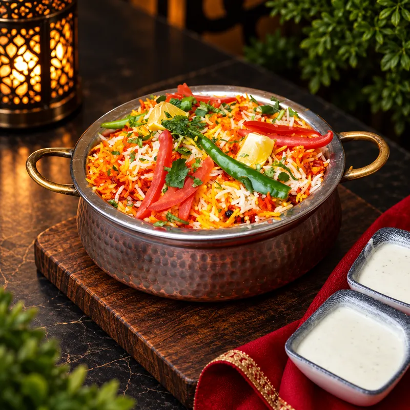 Biryani , Chicken , Muton, Veg