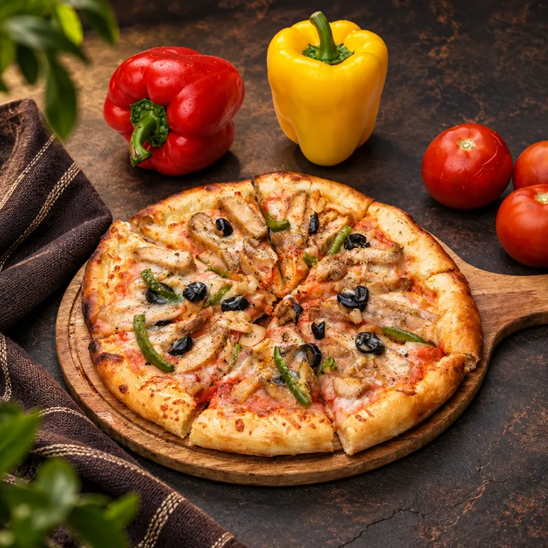 Italian Chicken Pizza