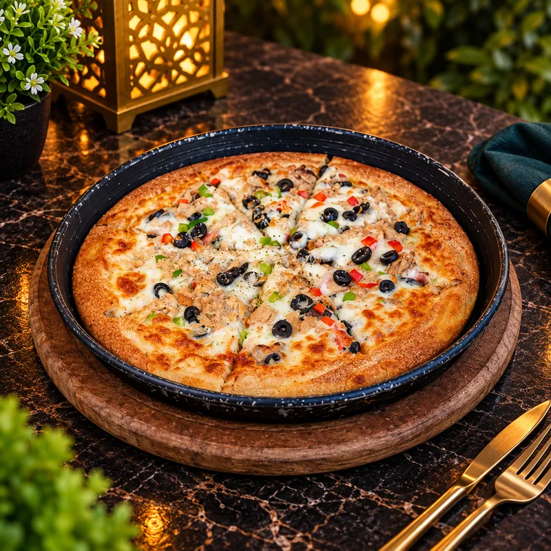 Tuna Fish Pizza