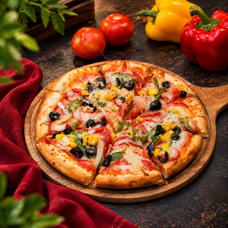Vegetable Pizza