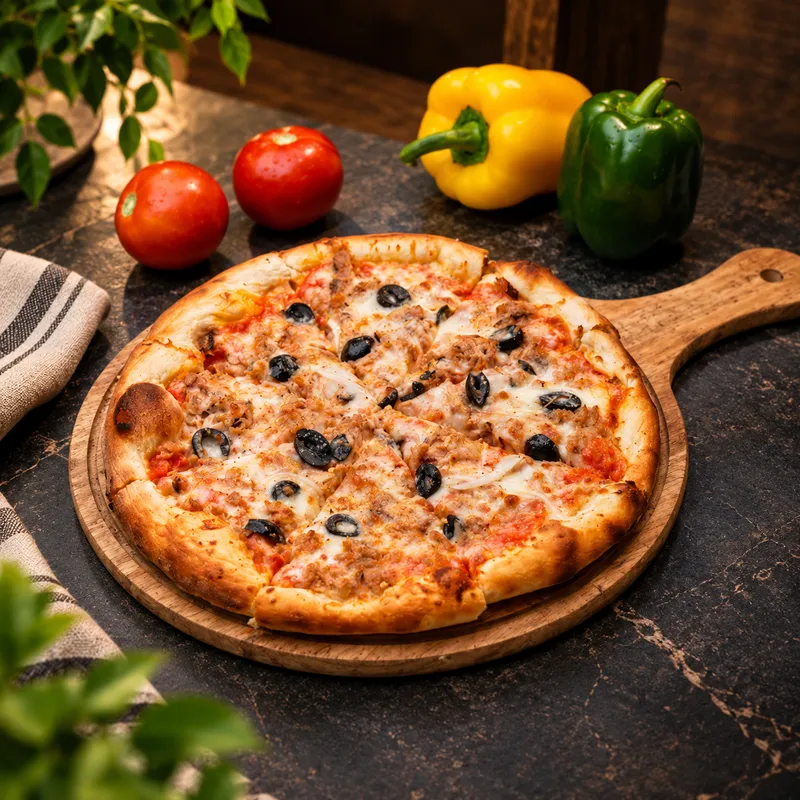 Tuna Fish Pizza