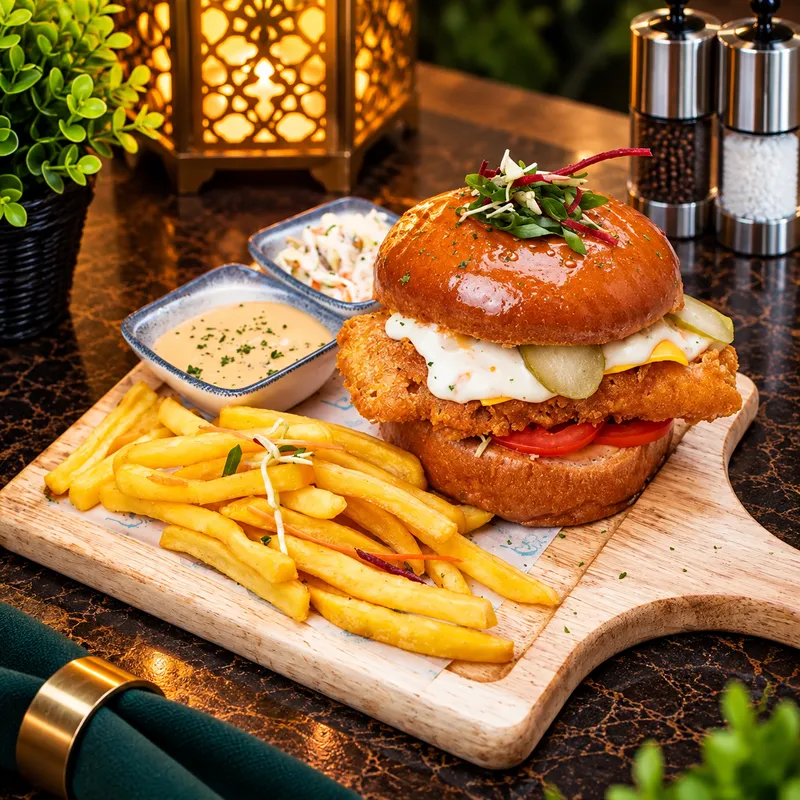 Fish fillet Burger