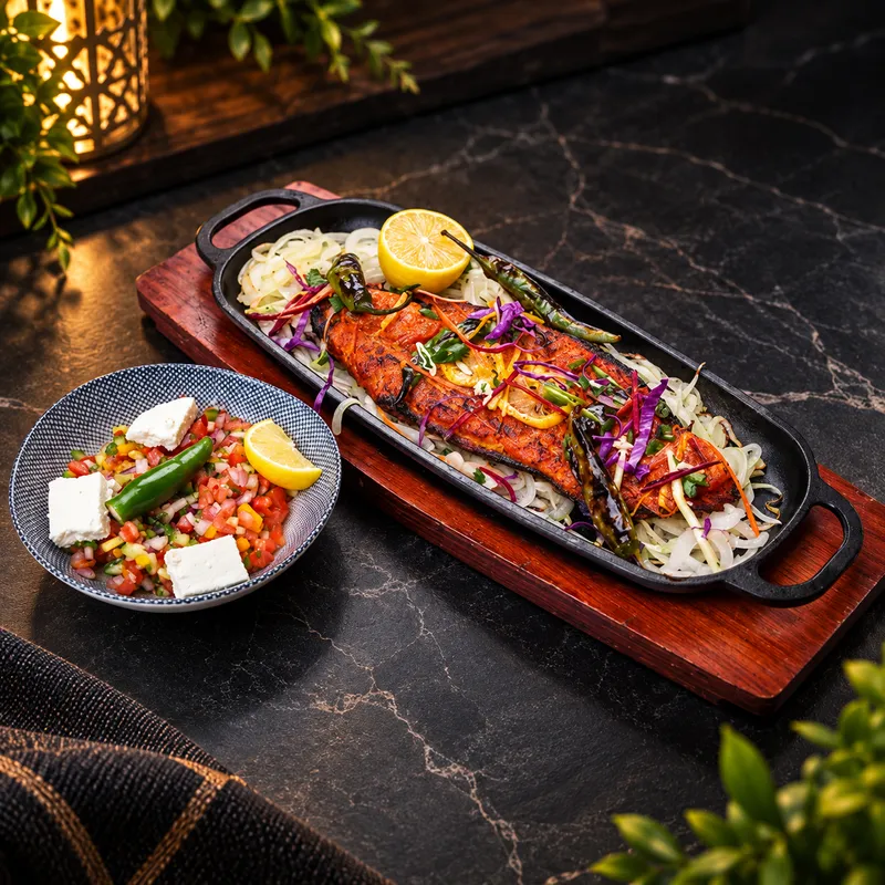 Tandoori fish fillet