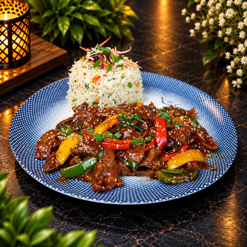Beef Mongolian