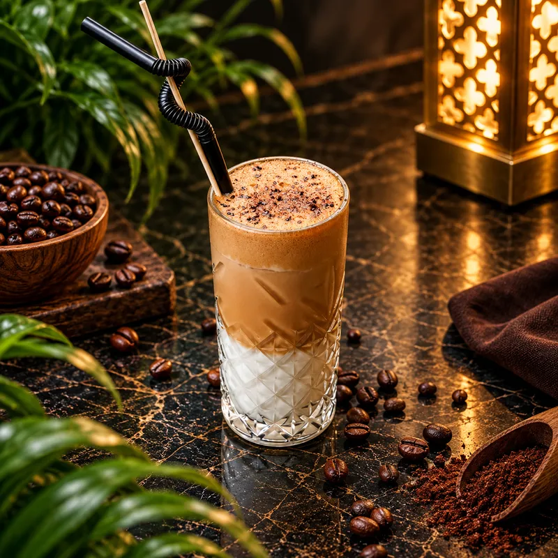 Iced coco espresso