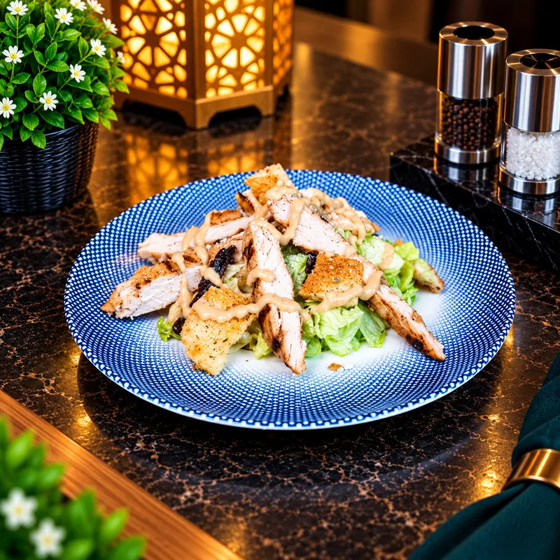 Grilled Chicken Caesar Salad