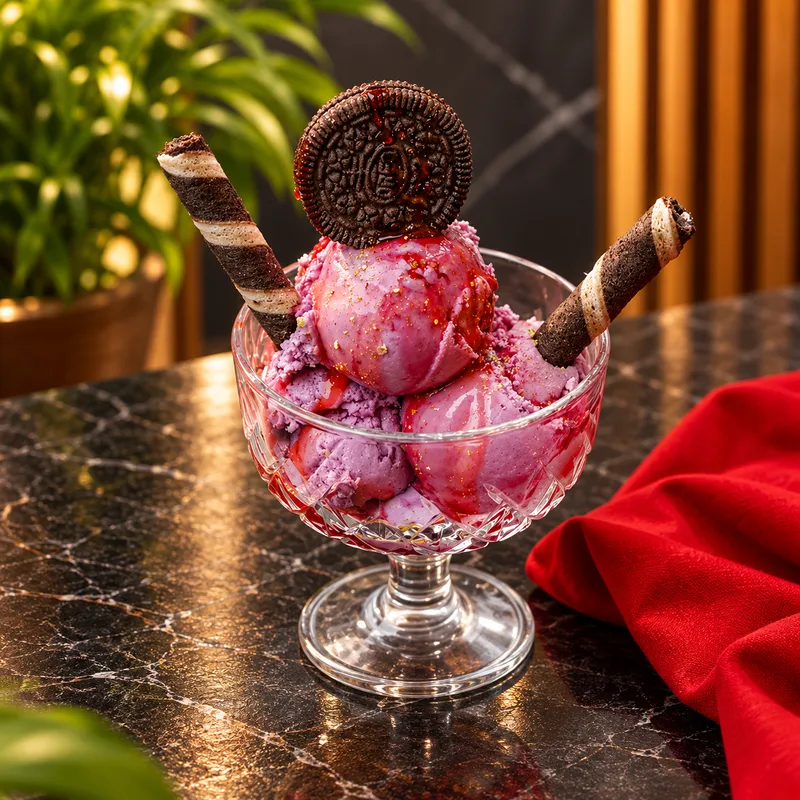 Blueberry Scope Ice Cream