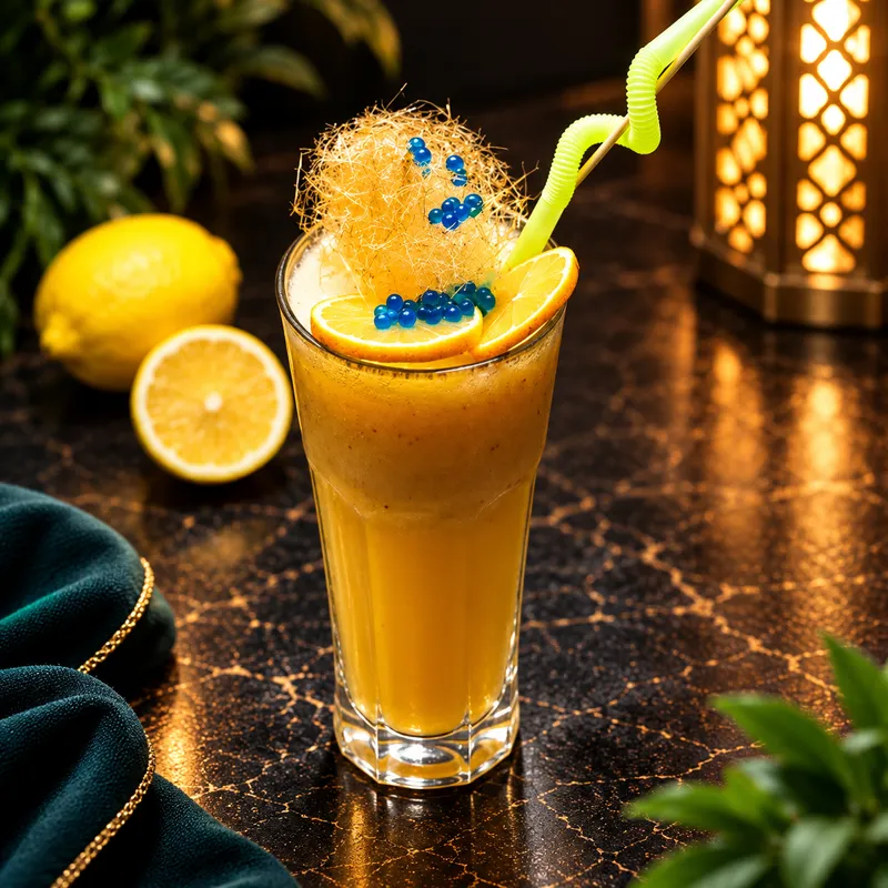 Frosty lemonade